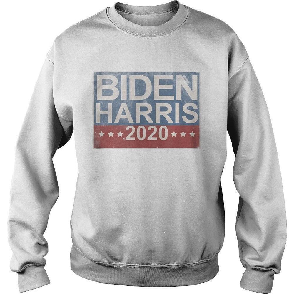 Biden Harris 2020Retro Button Sweatshirt